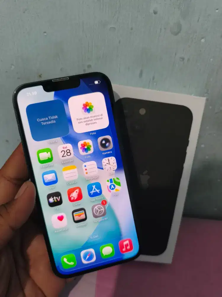 Iphone 13 128 inter lengkap