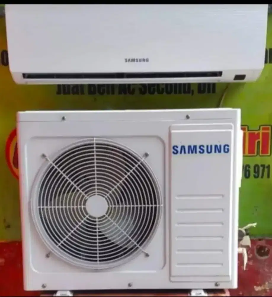 Jual ac samsung 1/2 pk r 410 lowwat 360 watt kondisi 95% ori semua