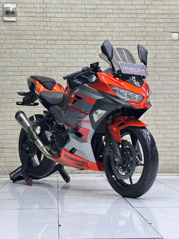 TERMURAH‼️ Kawasaki Ninja 250 ABS SE 2018 MDP Oranye Mustika Motoshop