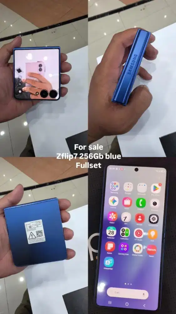 Zflip7 8/256 garansi resmi