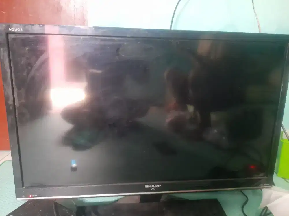 Tv led Sharp 32in siaran Analog