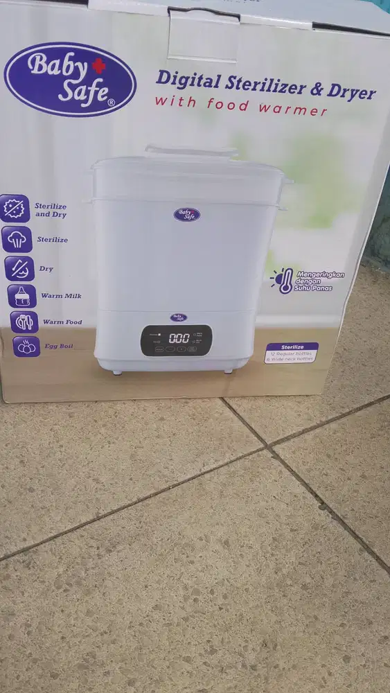 Baby Safe Digital Sterilizer & Dryer