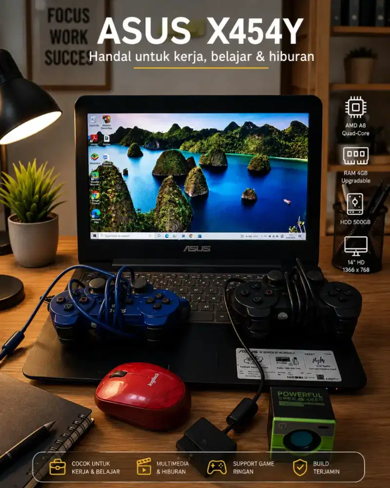 Laptop Asus x454y