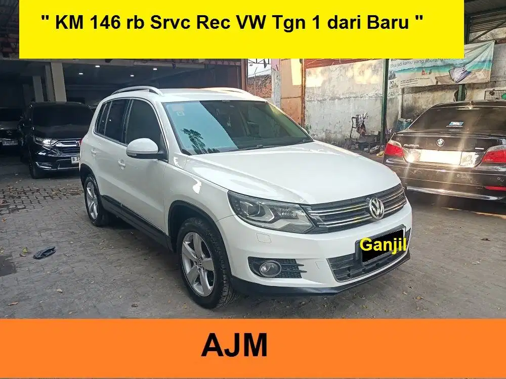 VW Tiguan 1.4 TSI Highline Km 146 rb Srvc Rec VW 2013 AT Tgn 1 dr Baru