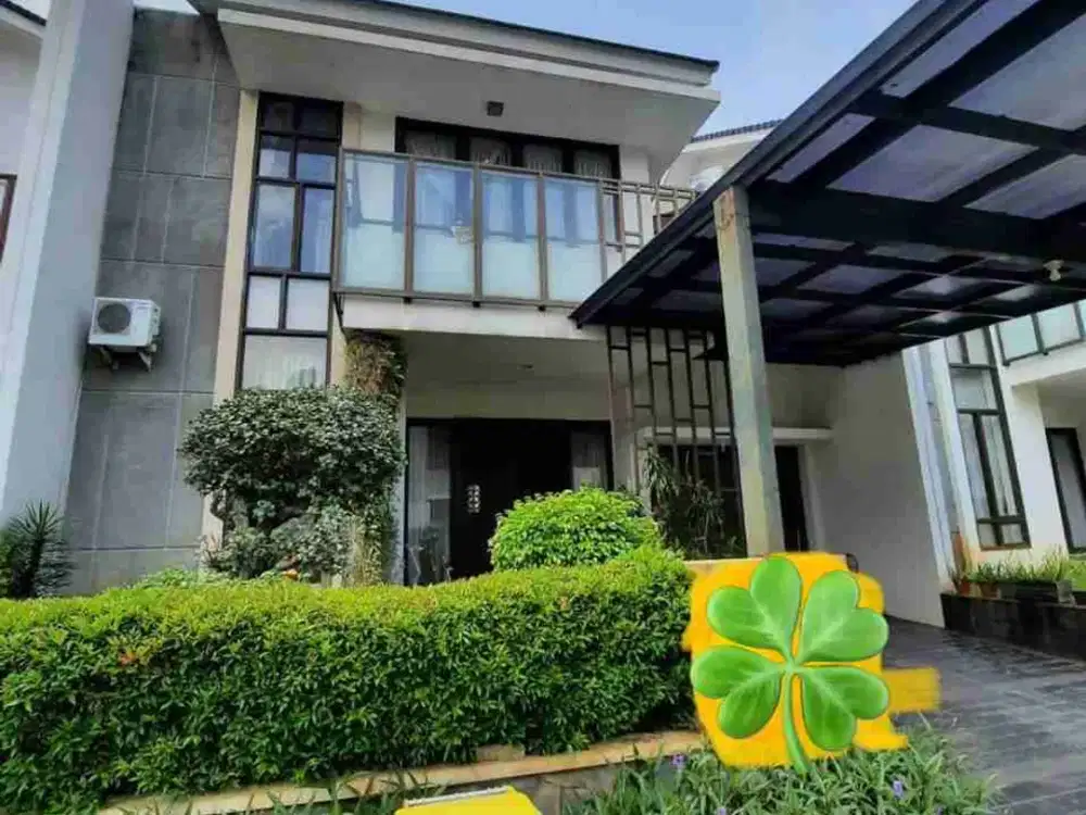 rumah cluster asia tropis harapan indah bekasi
