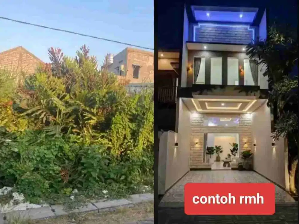 Dijual Tanah Atau di Bangunkan Rumah Baru di Sememi Baru Benowo Surabaya Barat Cash Kpr