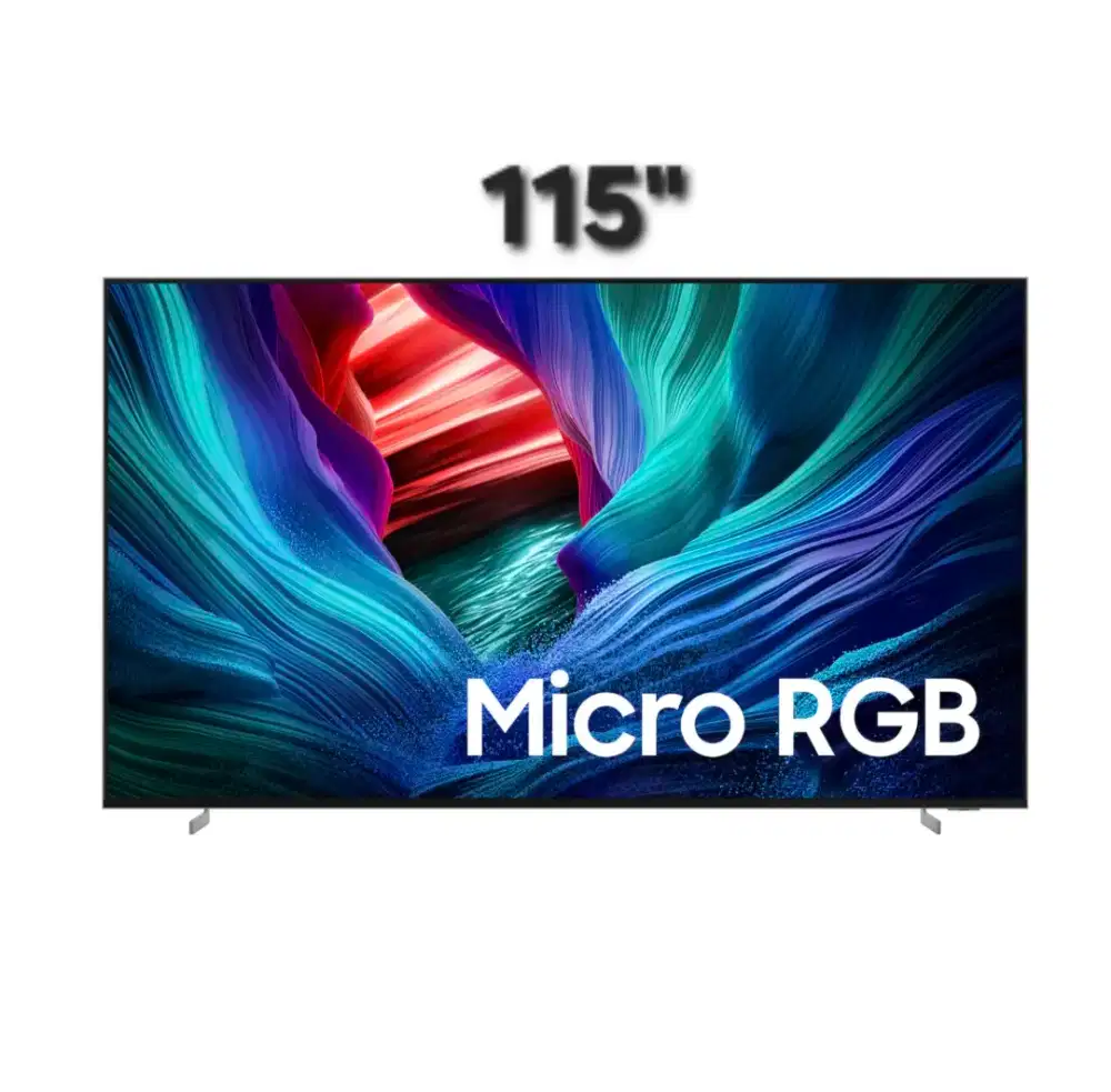SAMSUNG MICRO RGB 4K VISION AI SMART TV 115 INC (Free galaxy Z FOLD 7)