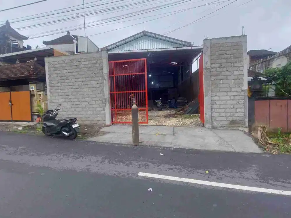 Di jual gudang jalan Bung Tomo , Denpasar, Bali