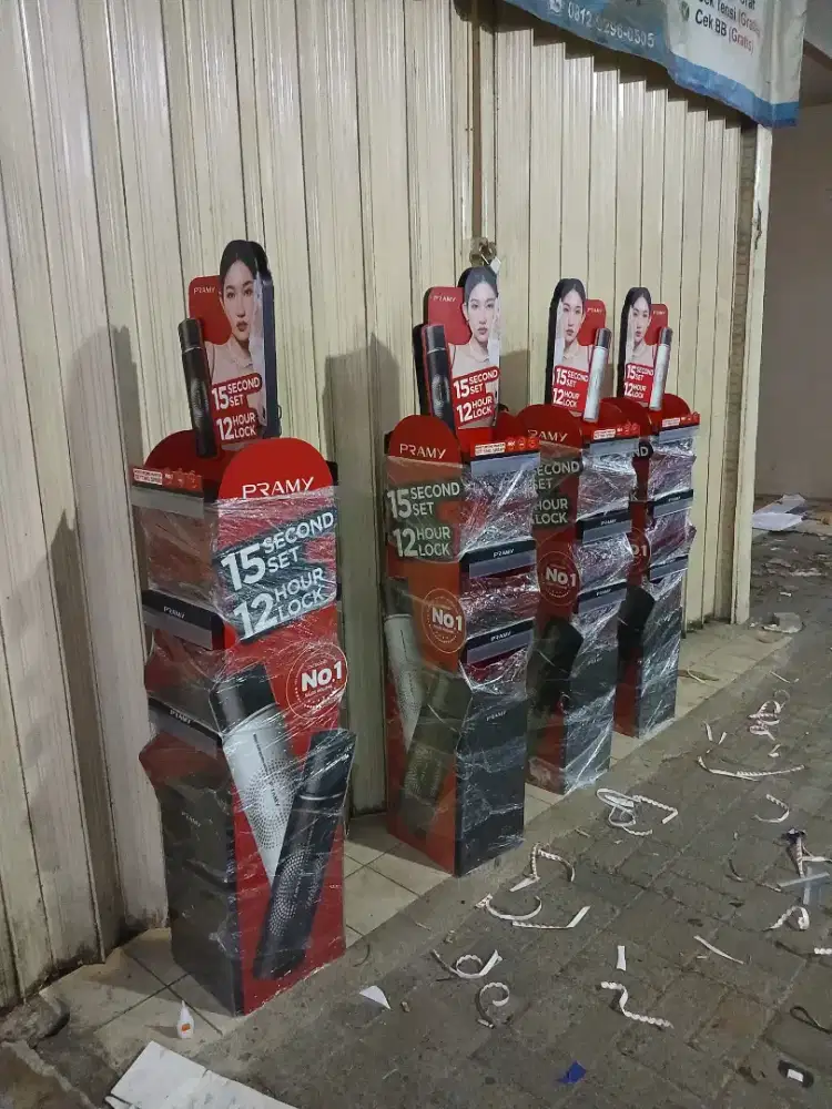 Rak display custom JABODETABEK