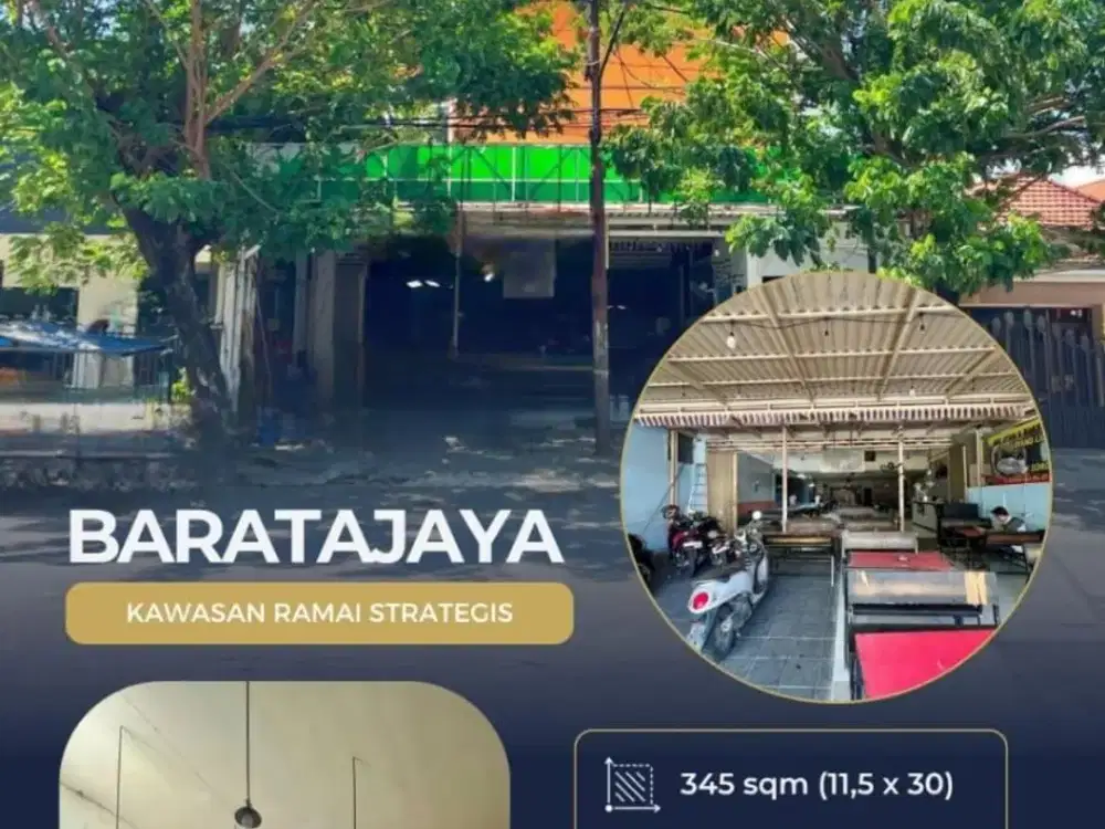 TURUN HARGA - Disewakan Rumah komersil Jalan Baratajaya, Ngagel