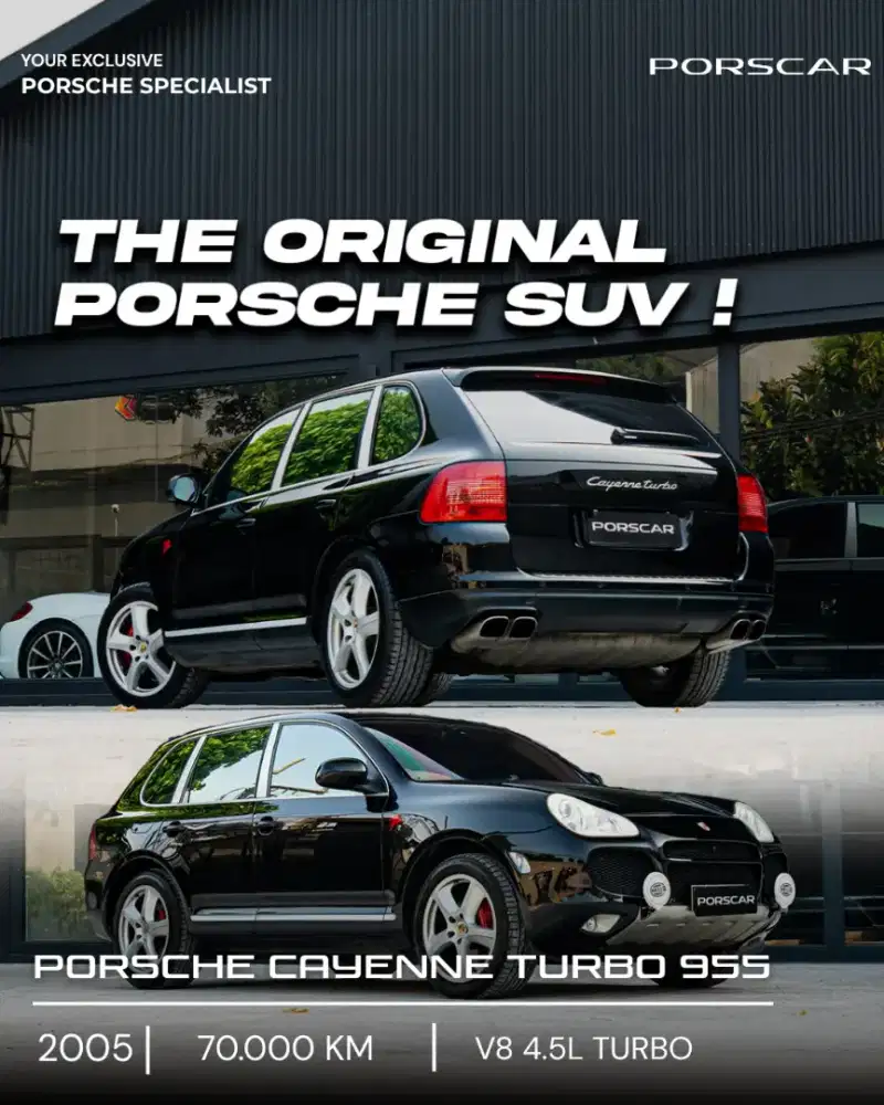PORSCHE CAYENNE 955 TURBO | V8 4.5L BITURBO