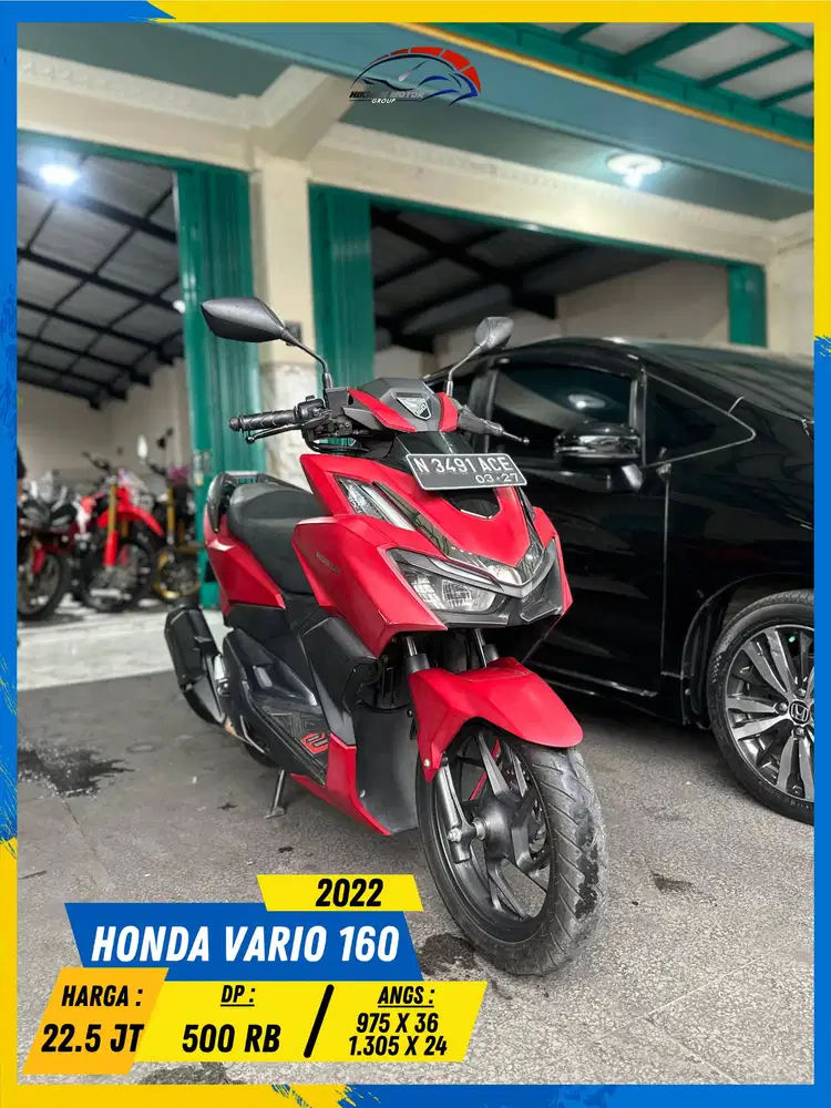 HONDA VARIO 160 2022 MESIN AMAN POLL MASZEHH HIKMAH MOTOR KEPUH