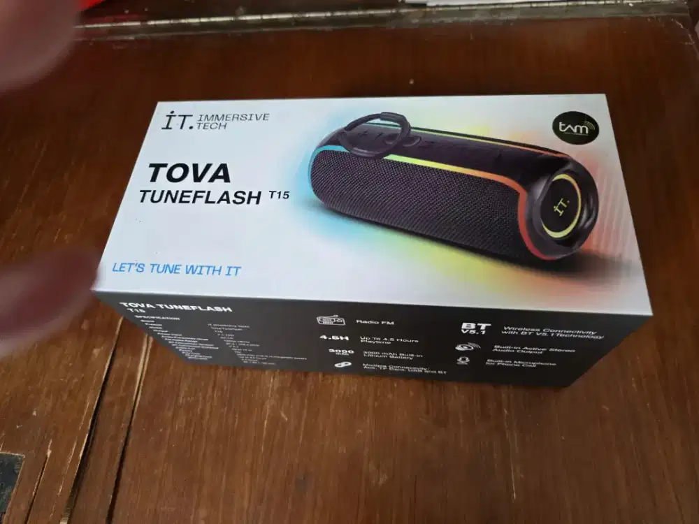 Tova bekas seperti baru