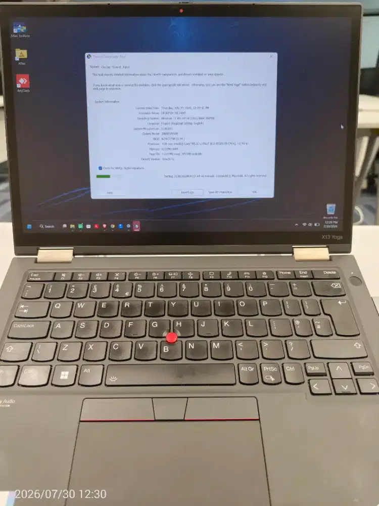 Thinkpad X13 Yoga Gen 2 Core i5 Gen 11