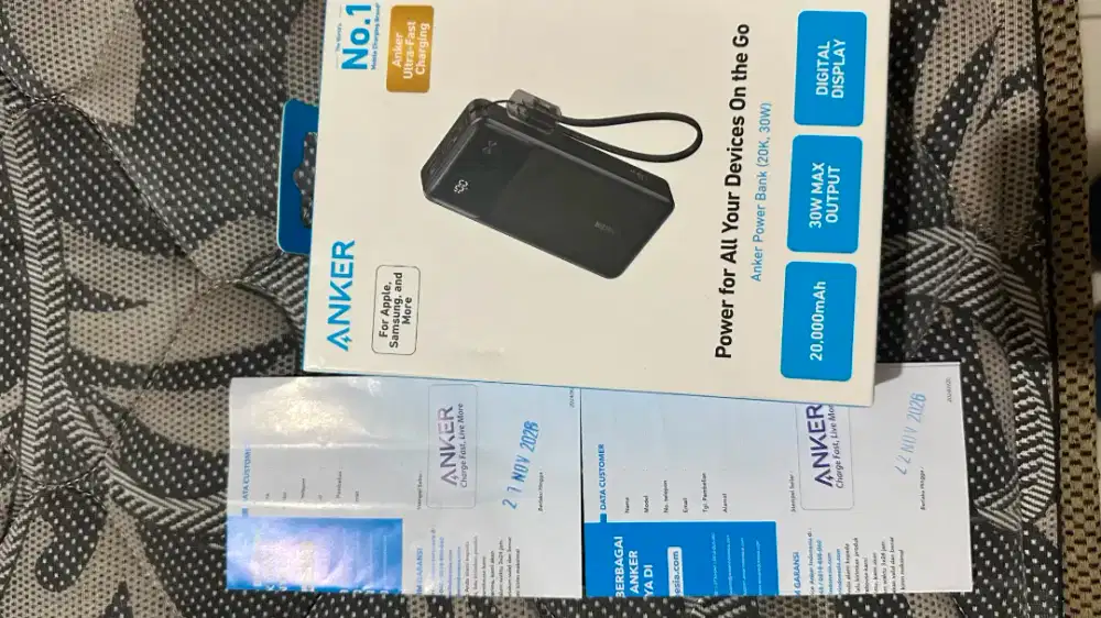BNIB Anker Power Bank 30W