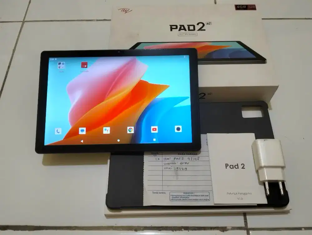 BU iTel PAD 2 RAM 4GB / 128GB 4G LTE 10.1in Unisoc Tiger T606 6000Mah