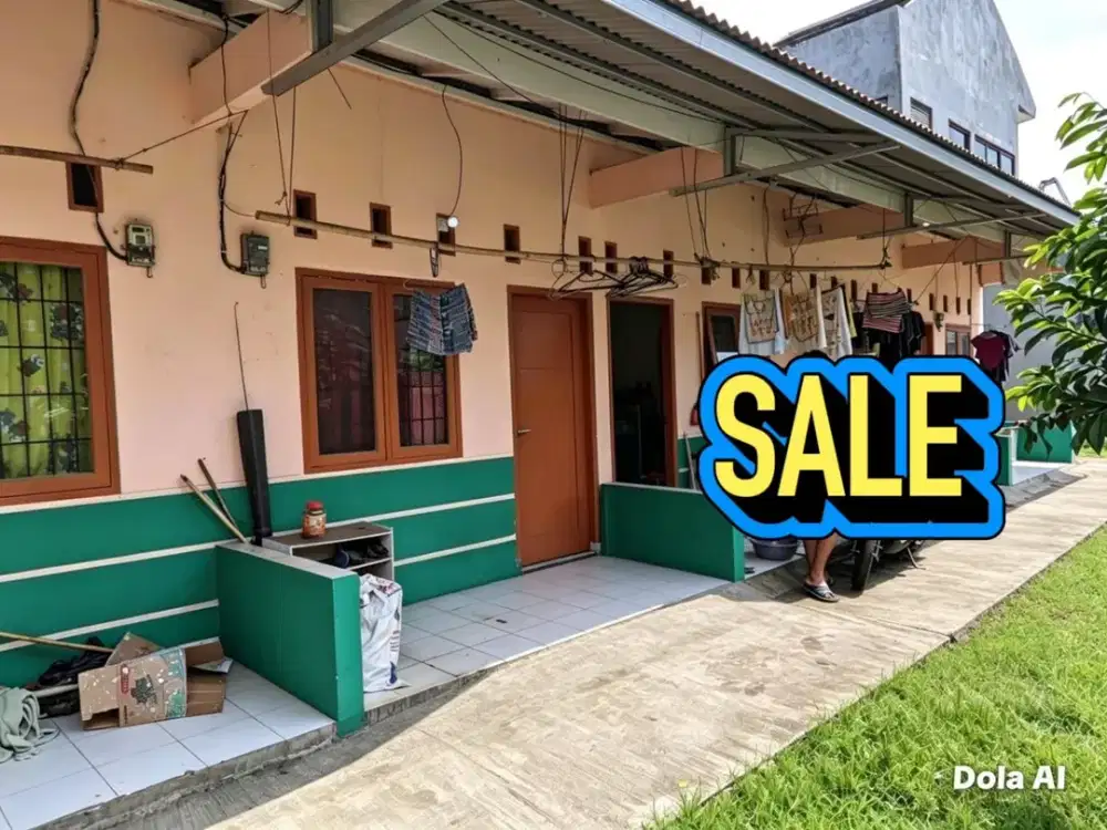 Rumah Petak Kontrakan Aktif Produktif Dijual Cepat di Tangsel