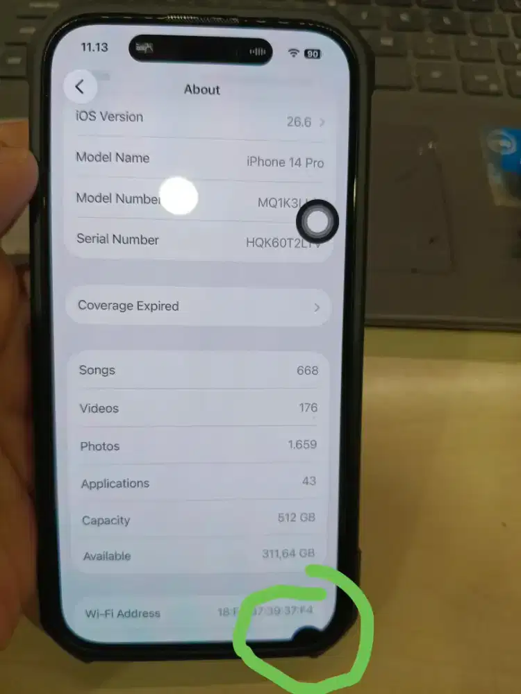 iPhone 14 Pro 512gb ex Inter