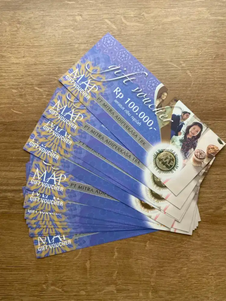 Voucher MAP 16 pcs