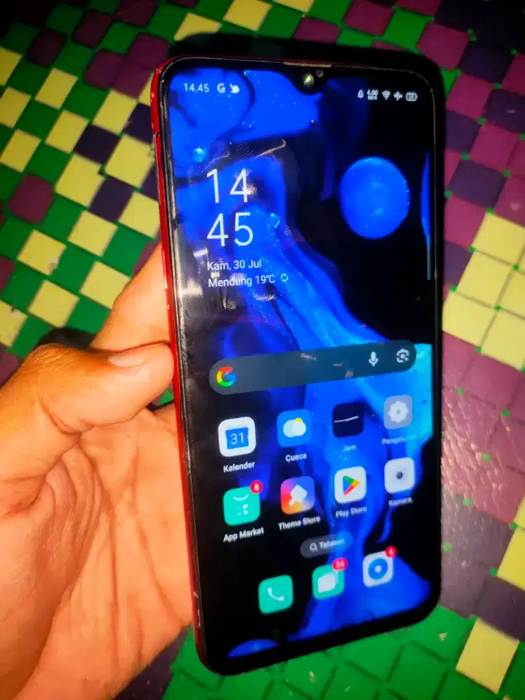 Oppo F9 ram 4/64gb kamera cakep