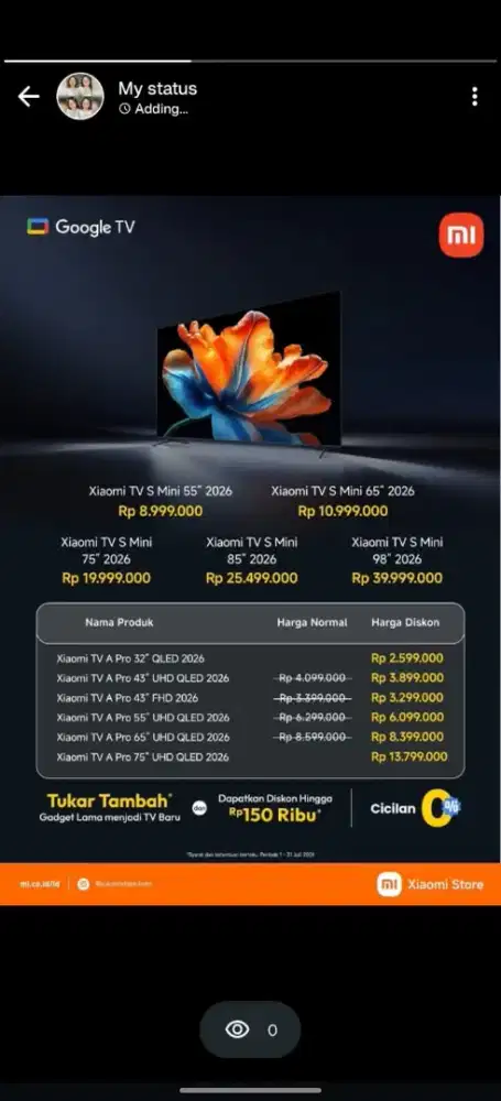 KREDIT TV ALL BRANDS 0%