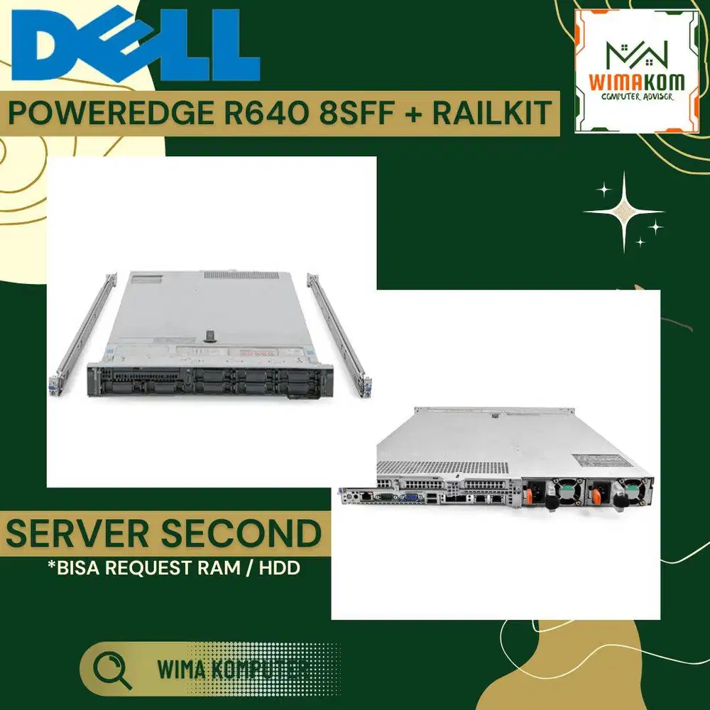 SERVER DELL R640 8 SFF 2x Xeon Gold 6138 80 CORE RAM 256GB