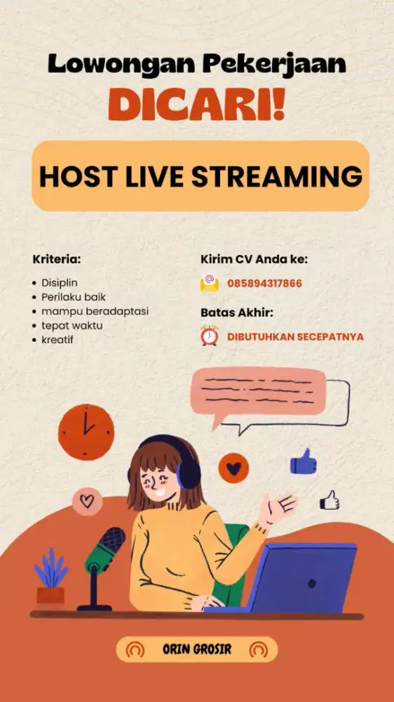 HOST LIVE STREAMING