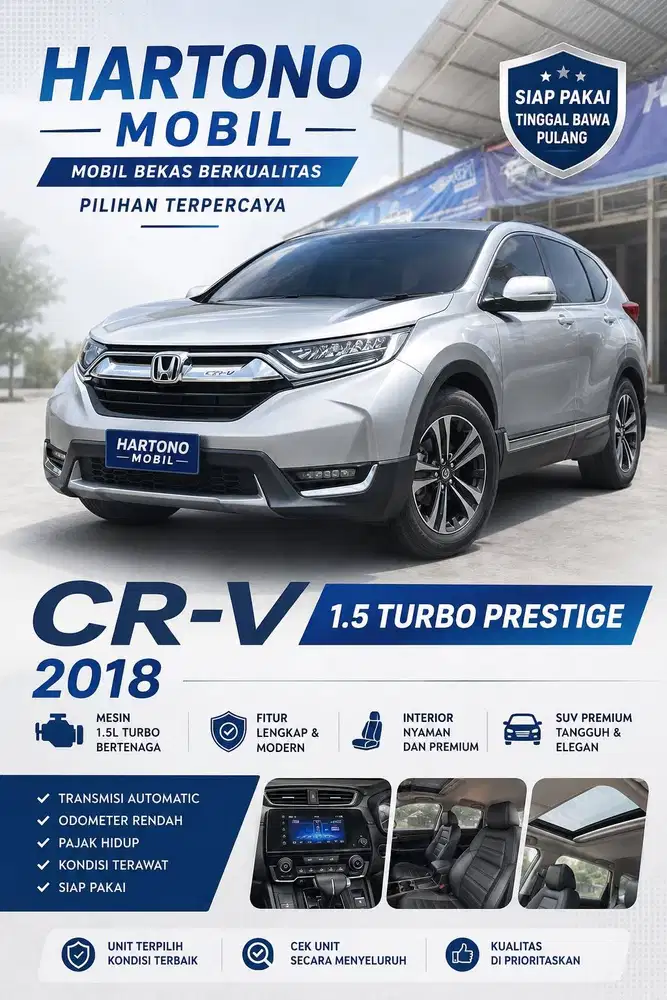 HONDA CR-V 1.5 TURBO PRESTIGE TC CVT 2018