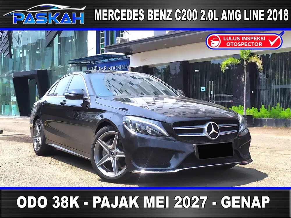 Mercedes Benz C200 AMG 2018 Mercy C200 amg 2018 Bunga=5% TAX MEI 2027