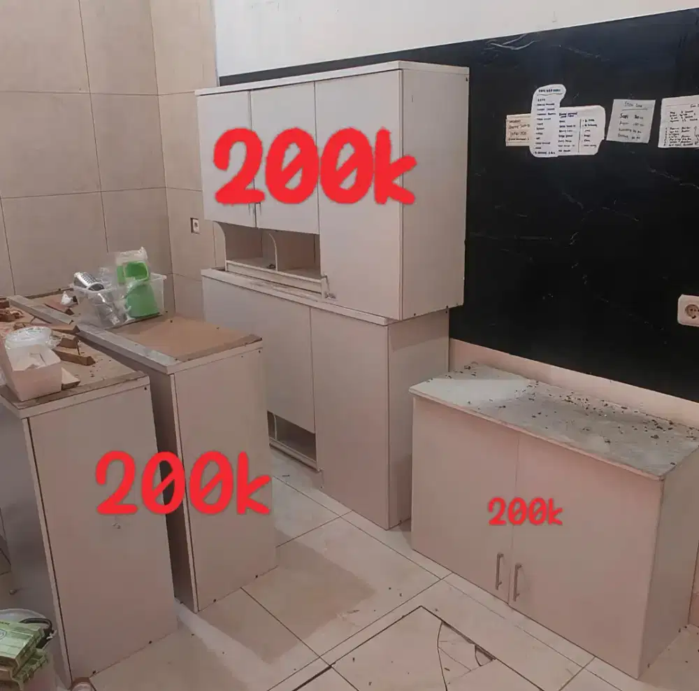 Lemari dapur minimalis