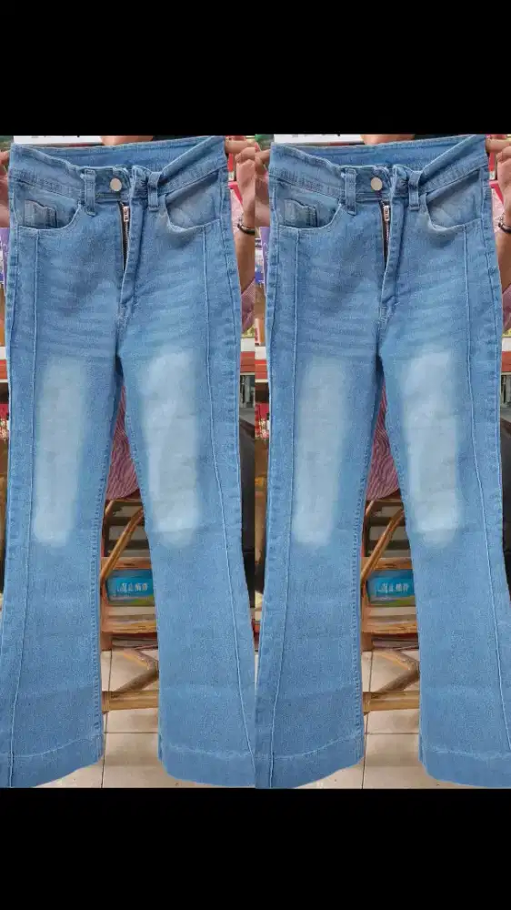 Celana jeans cutbray