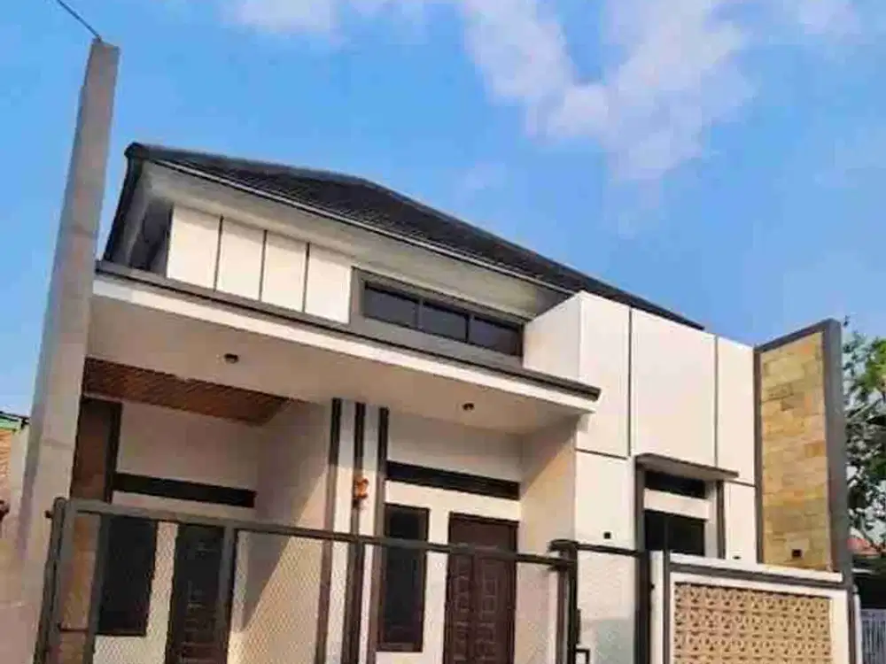 Rumah Baru 1 Lantai Konsep Segar Modern Minimalis di Harapan Jaya Bekasi