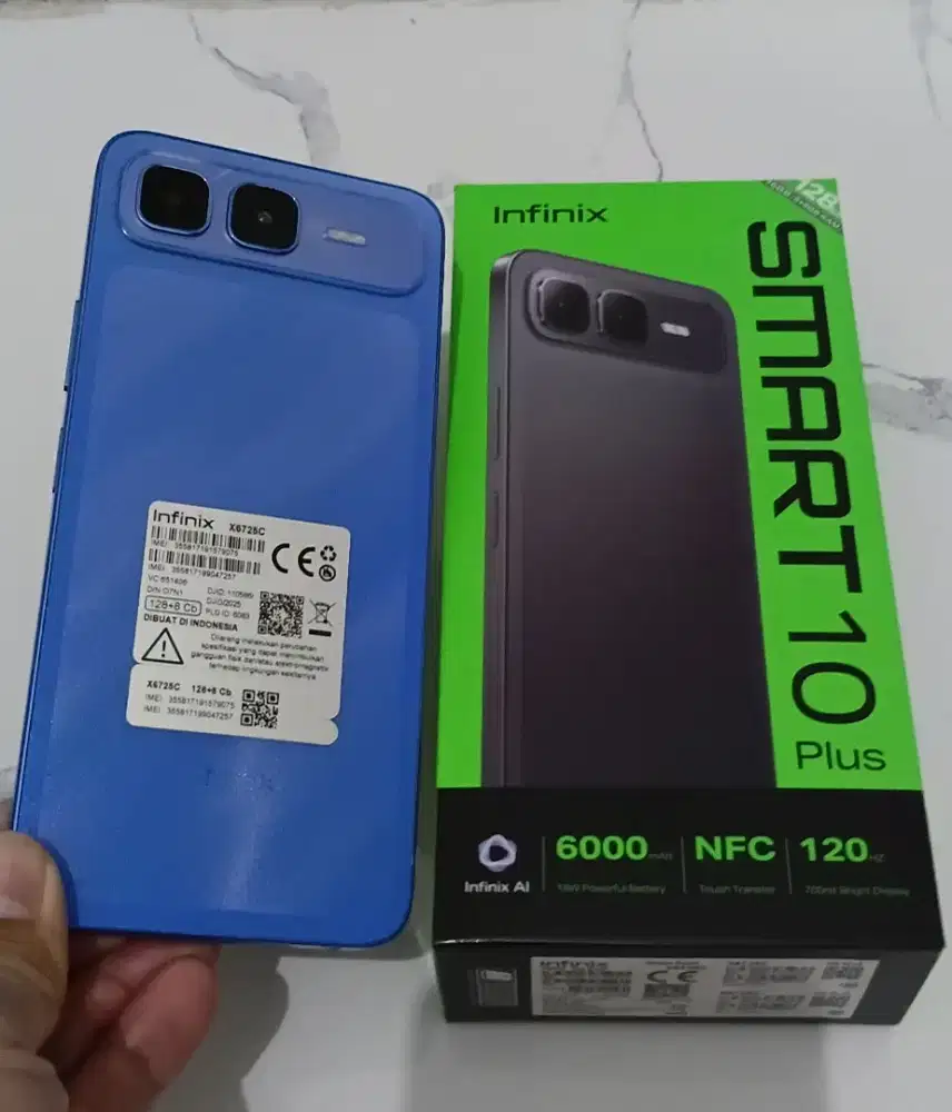 Infinix smart 10 plus NFC ram 8÷8 16/128 full ser