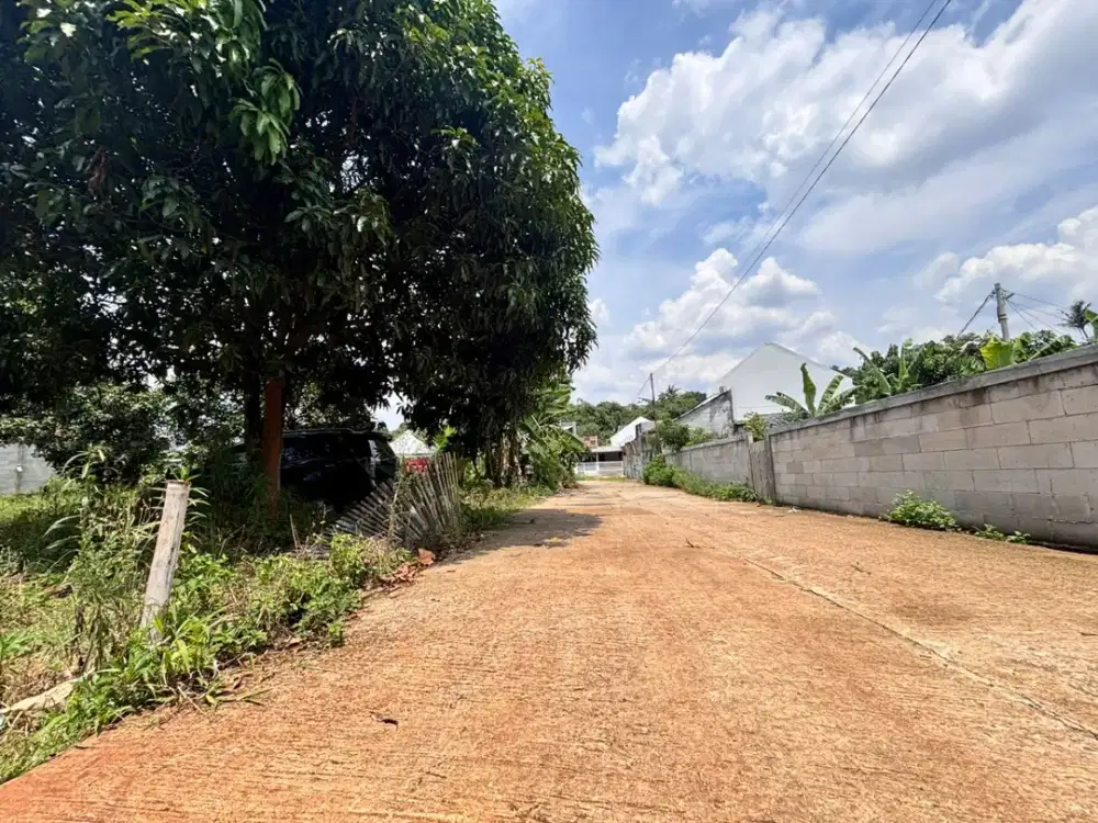 Miliki Tanah Murah 2Jtan/m di Pondok Petir - Strategis Dekat The Park Mall - SHM Langsung Proses Balik Nama
