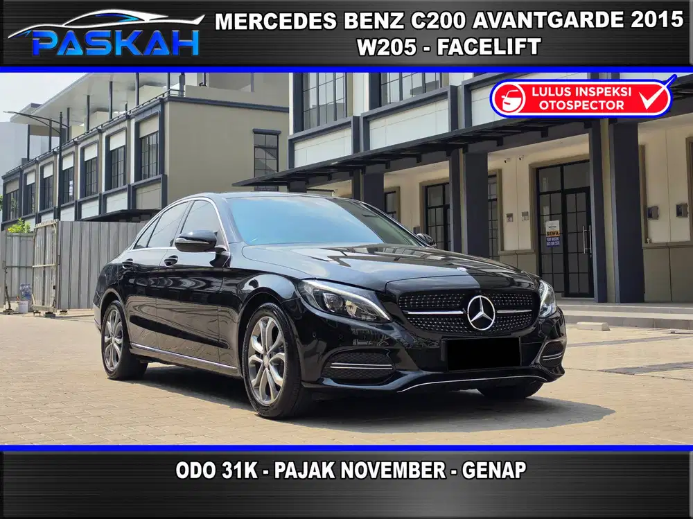 Mercedes Benz C200 2015 C 200 2015 Bunga=5% GENAP NOVEMBER Odo=31k