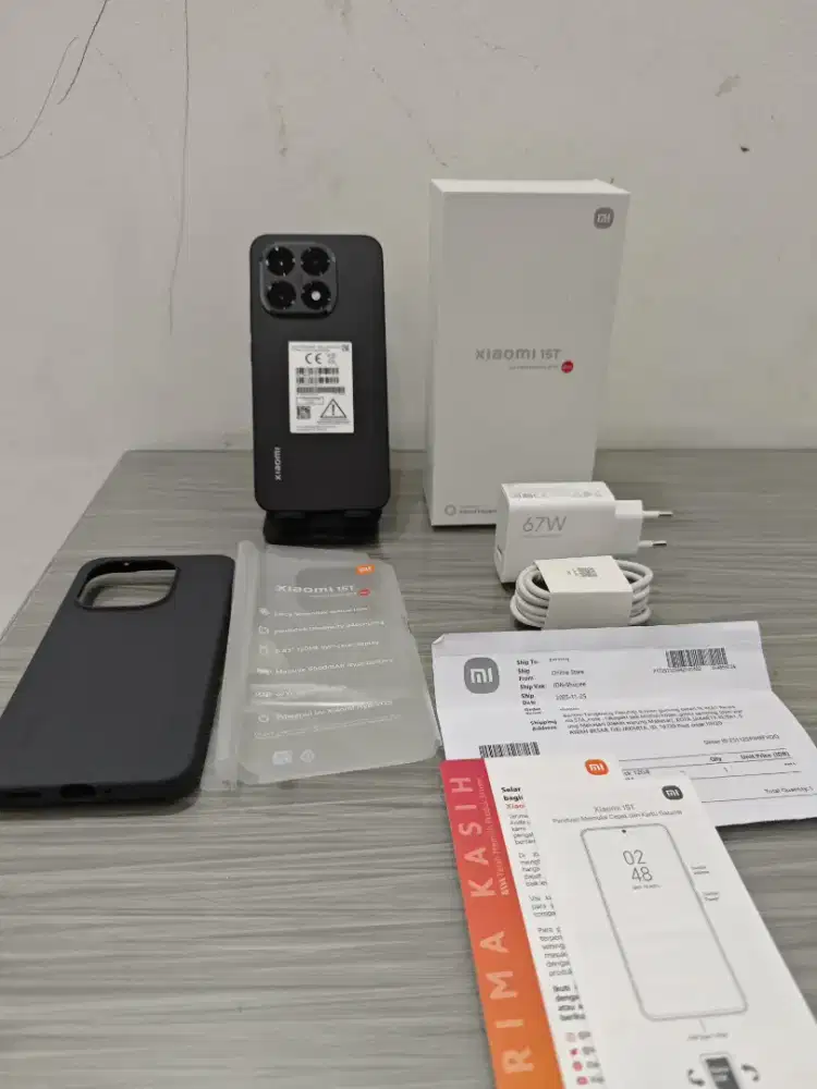 Jual Xiaomi 15 t ram 12/512 fullset