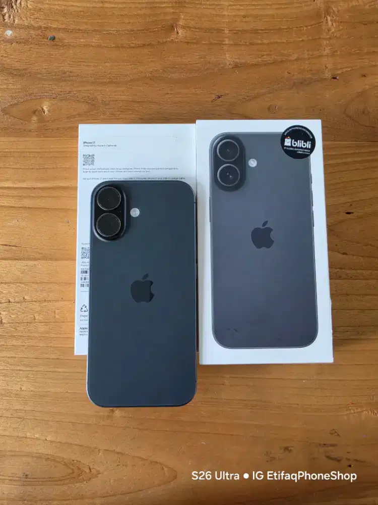 ip 17 Baru 1bulan Garansi Resmi iBox Fulset Apple iPhone ip17 i phone