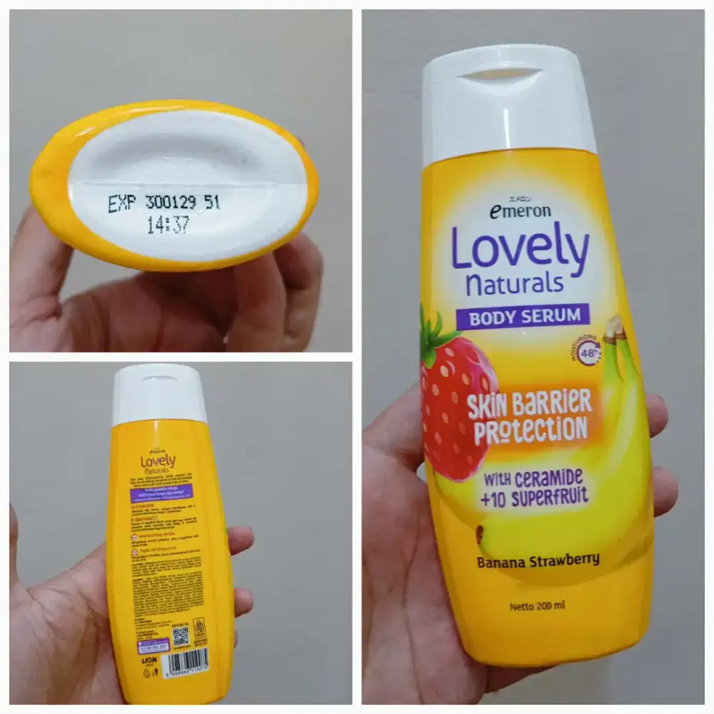 Hand and Body Lotion Emeron Lovely Natural