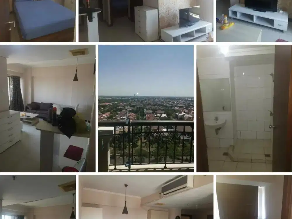 Disewakan Apartemen Waterplace A1617 2BR Tower A Lt16 Full furnish strata title view city