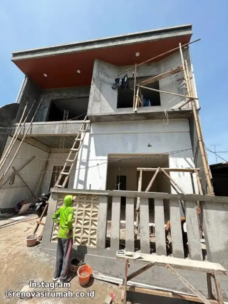 Tukang bangunan dan renovasi cat pasang keramik granit plitur plaster