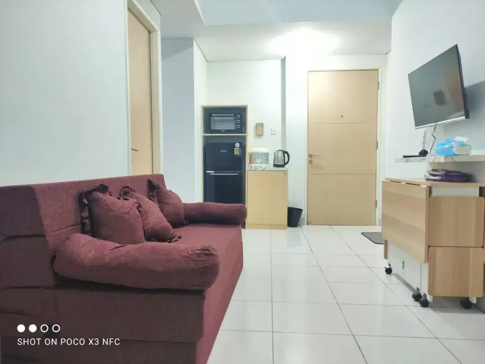 Dijual Apartment Ayodhya Alam Sutera, Lb.50m2, Full Furnished
