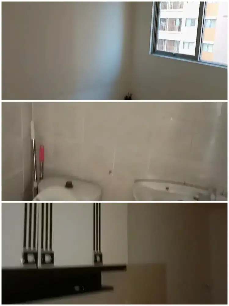 AC Aqua baru apartemen city resort 55m 3kt 2km cengkareng 35jt BU mura
