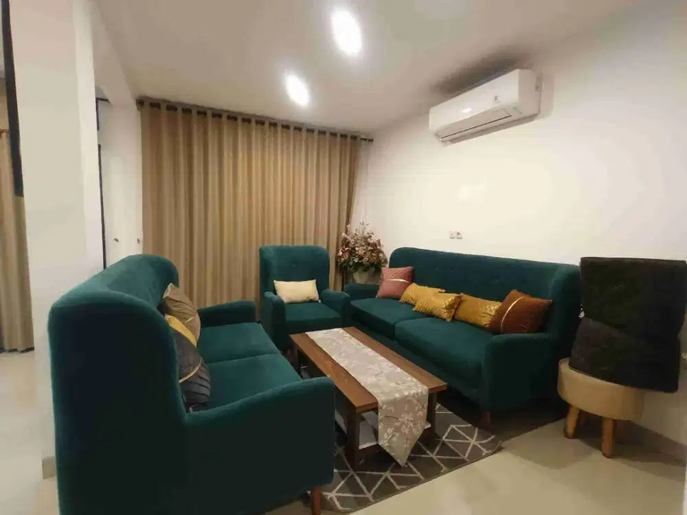 Dikontrakan rumah bagus fullfurnished dicijujung Sentul jalan baru