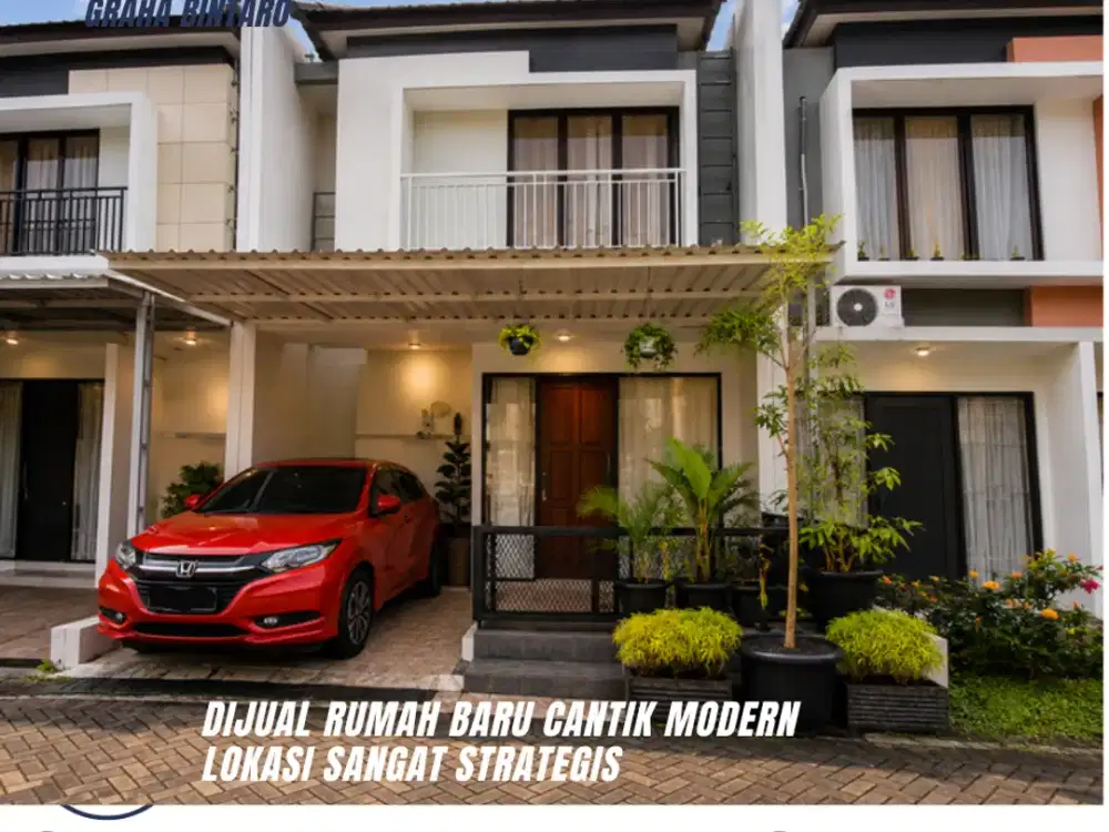 DIJUAL RUMAH CANTIK 2 LANTAI SEMI FURNISH DI OASIS BINTARO (DM98)