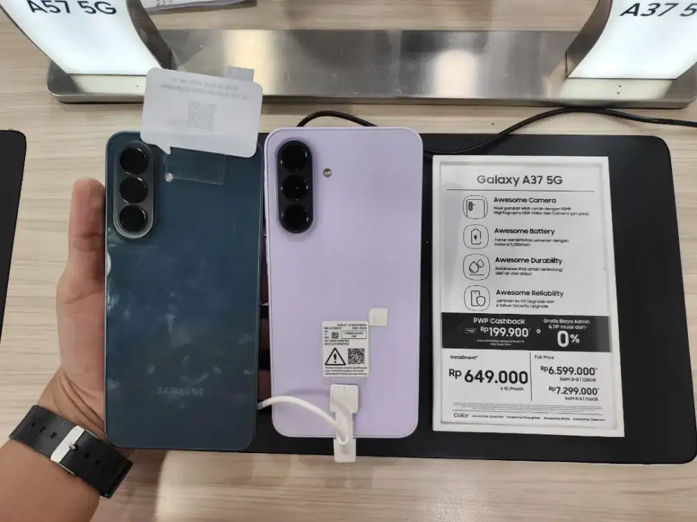 SILAHKAN KAK HP SAMSUNG GALAXY A37 5G RAM 8/128GB | HOME CREDIT