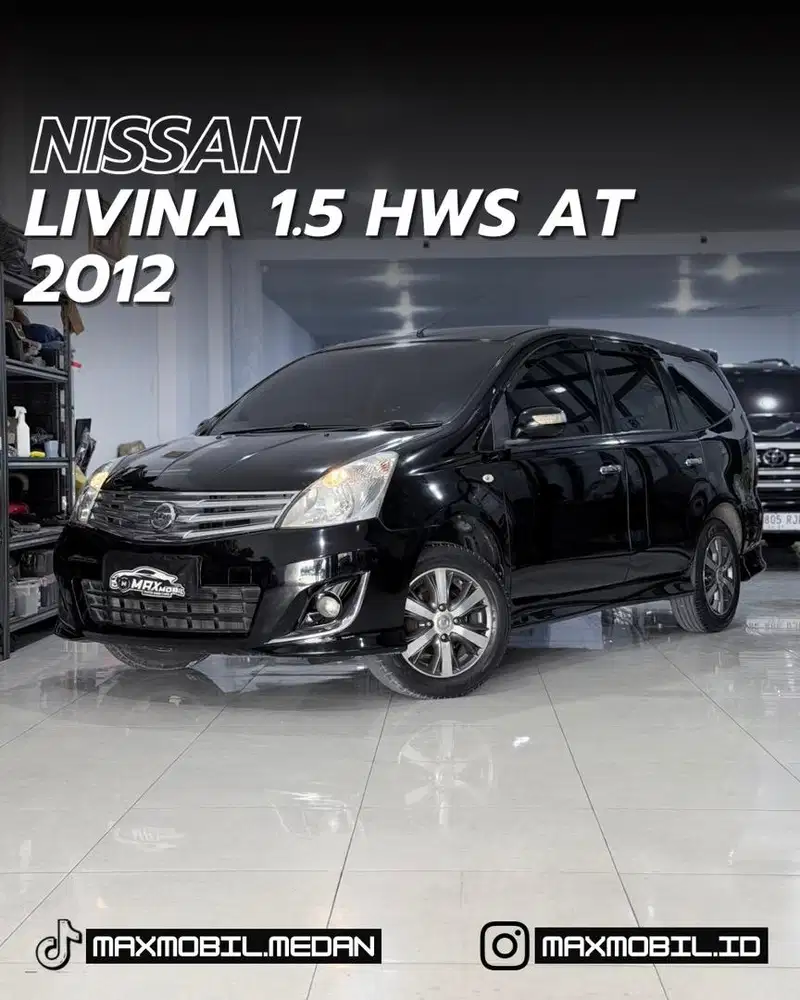 [DP 21 JT‼️] NISSAN G.LIVINA 1.5 HWS AT 2012 pemakaian 2013