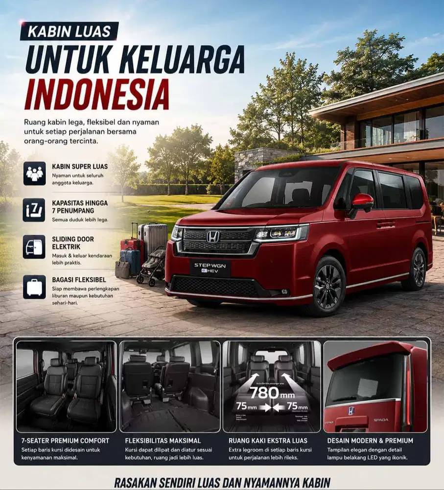 PROMO KREDIT HONDA MURAH ( STEP WGN )