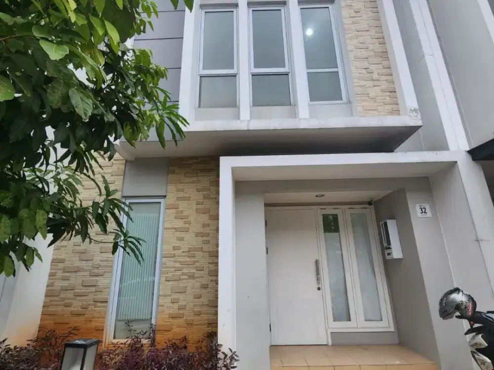 Disewakan Rumah Siap Huni 2 Lantai Cluster Verdi
