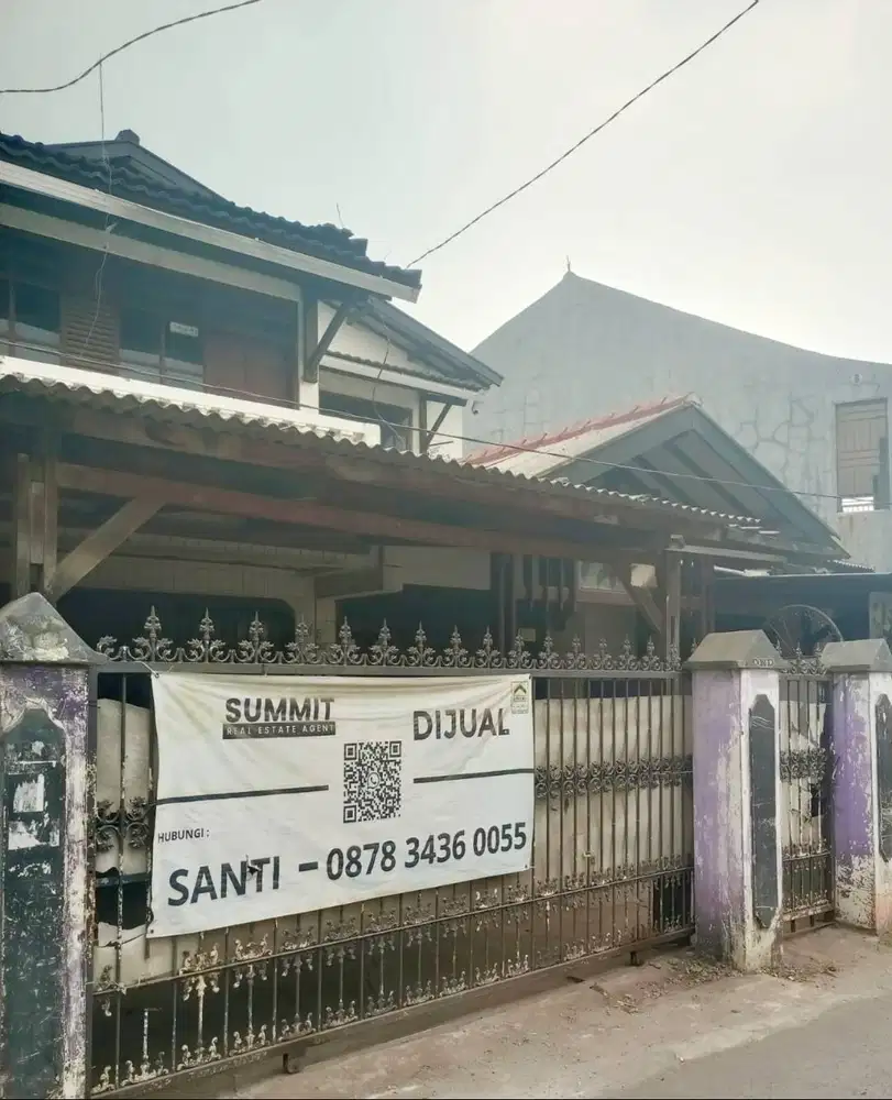 Rumah Bisa Usaha dan Tempat Tinggal di Tengah Kota, Kebon Gedang Gatsu