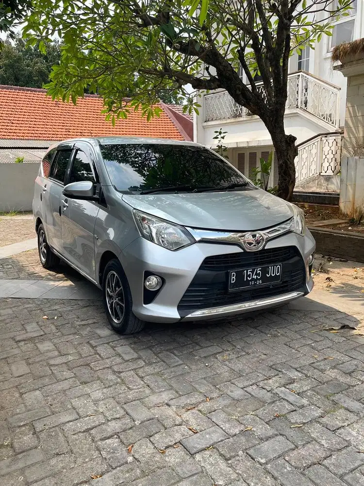 Toyota Calya G 1.2 Automatic Silver Metalic Tahun 2016/10 Pajak On